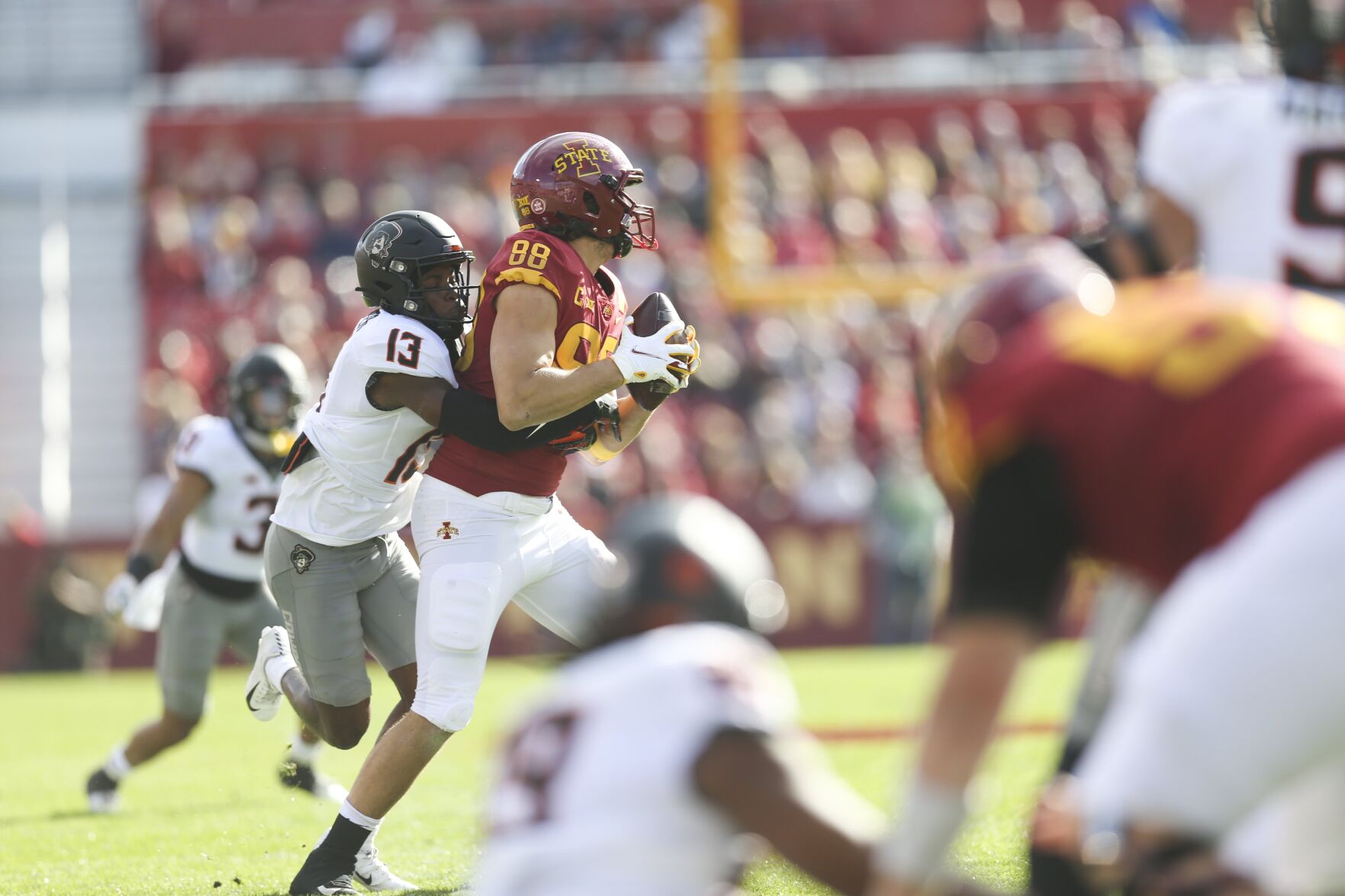 Oklahoma State plays at Iowa State University